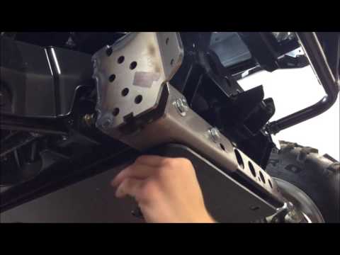 How to Install a Warn Front Plow Mount on the Arctic Cat Prowler HDX