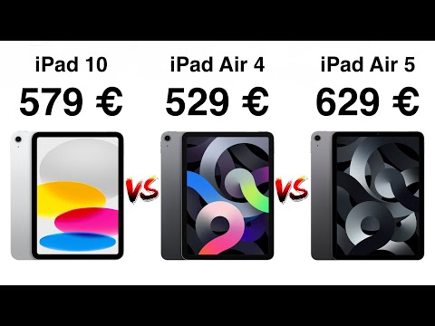 iPad 10 vs iPad Air 4 vs iPad Air 5: Welches iPad solltest du jetzt kaufen?