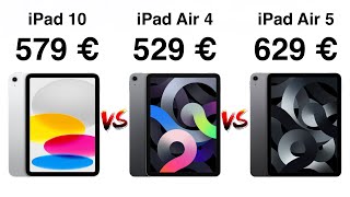 iPad 10 vs iPad Air 4 vs iPad Air 5: Welches iPad solltest du jetzt kaufen?