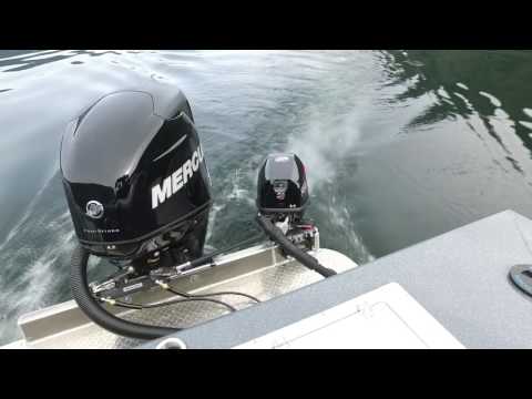 Perfect outboard kicker setup