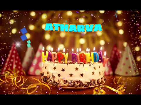 Amazing Happy Birthday ATHARVA song. Happy birthday song with names