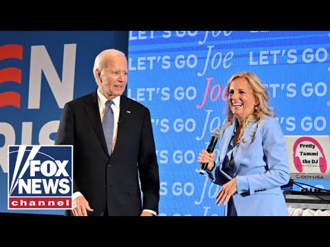 Jill Biden SLAMMED for 'changing the tape' after 2024 debate comment