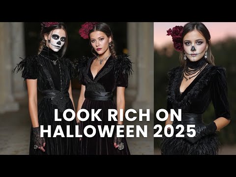 🕷 13 Halloween Costume Ideas 2025 🎃 | Elegant, Scary & Pinterest-Inspired Looks 💋