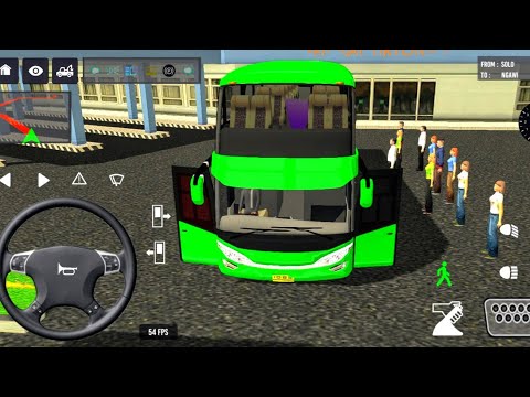 Indonesia Coach bus driving || Euro Bus Simulator 2025 Android gameplay || Part 20