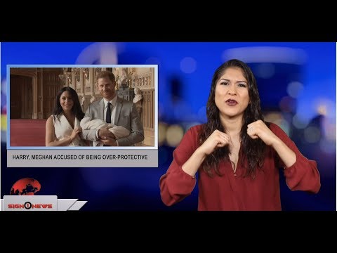 Harry, Meghan accused of being over-protective (ASL - 7.5.19)