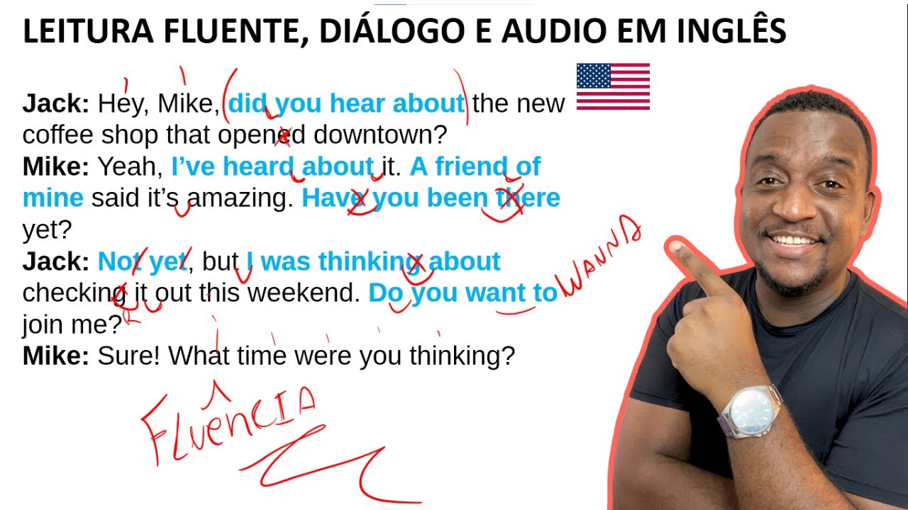 Se você praticar isso, a fluência no inglês será inevitável (Texto e Áudio -Leitura Guiada)