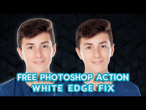 Quick Fix: Free Photoshop Action to Remove White Edges!