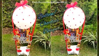 Diy Balloon Bouquet | Diy Chocolate Bouquet | Anniversary/Valentines Gift Idea| Celebration Box
