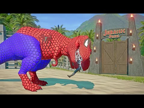 Jurassic World Dominion vs Dinosaur Superman Spinosaurus Evolution in Jurassic World - Part 12