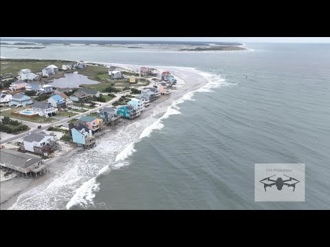 High Tide/King Tide, North Topsail Beach, September 27th, 2023