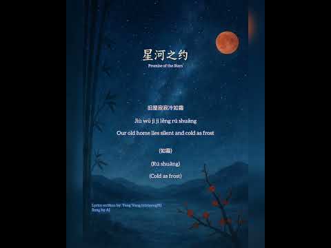 Promise of the Stars 《星河之约》 - Lyrics  written by Yeng Vang (viviyeng91)