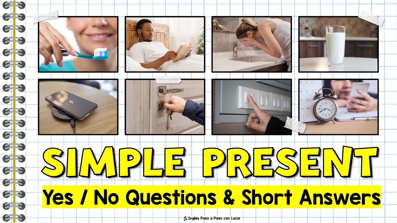 Preguntas y Respuestas Cortas en Presente Simple | Do y Does