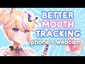 BETTER Mouth Tracking In VTube Studio IPhone 10 AND Webcam
