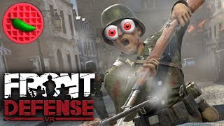 VINTAGE VIRTUAL COMBAT ACTION! -- Let's Play Front Defense (HTC Vive VR Gameplay)