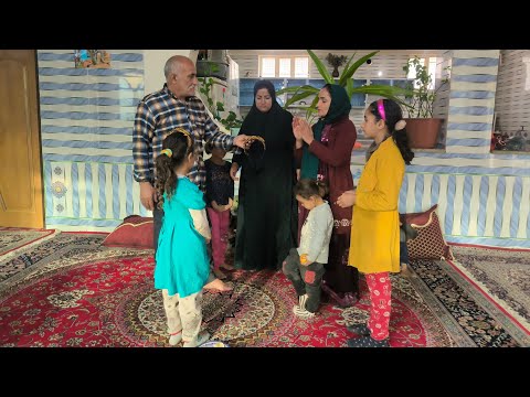 Freedom's Lens: Afsaneh and the Shopkeeper's Reunion,, Her Happiness