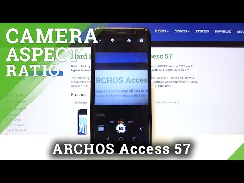 How to Change Aspect Ratio in ARCHOS Access 57 - Image’s Width & Height