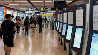 iPhone 17 Pro Max 4K@120Hz equipment test, Mong Kok to Hong Kong Island by MTR metro underground