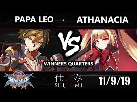 Shikomi BB:CF - Papa Leo (Naoto) Vs. Athanacia (Rachel) BlazBlue: Central Fiction Winners Quarters