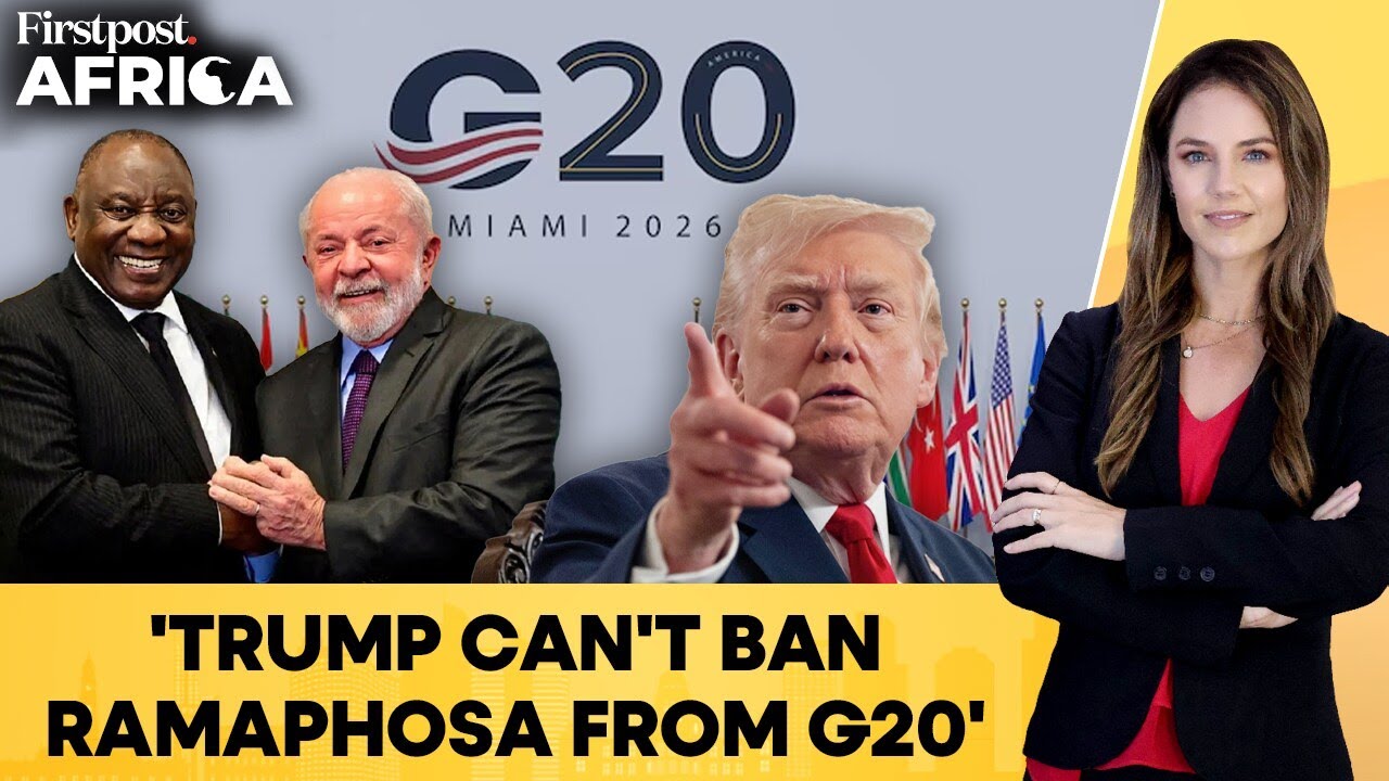 Brazil's Lula Blasts Trump For Banning South Africa's Ramaphosa From G20 | Firstpost Africa | N18G