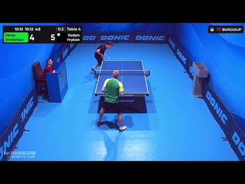 12:00 Denys Shcherbak - Vadym Hryban 28.09.2023 TT Euro.Cup  Ukraine Star.TABLE 4