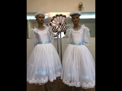 Ballet costume Marie/Clara –1 act. scene “Children”Christmas tree Nutcracker P 0261B - video 4