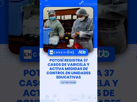 Potosí registra 37 casos de varicela y activa medidas de control en unidades educativas