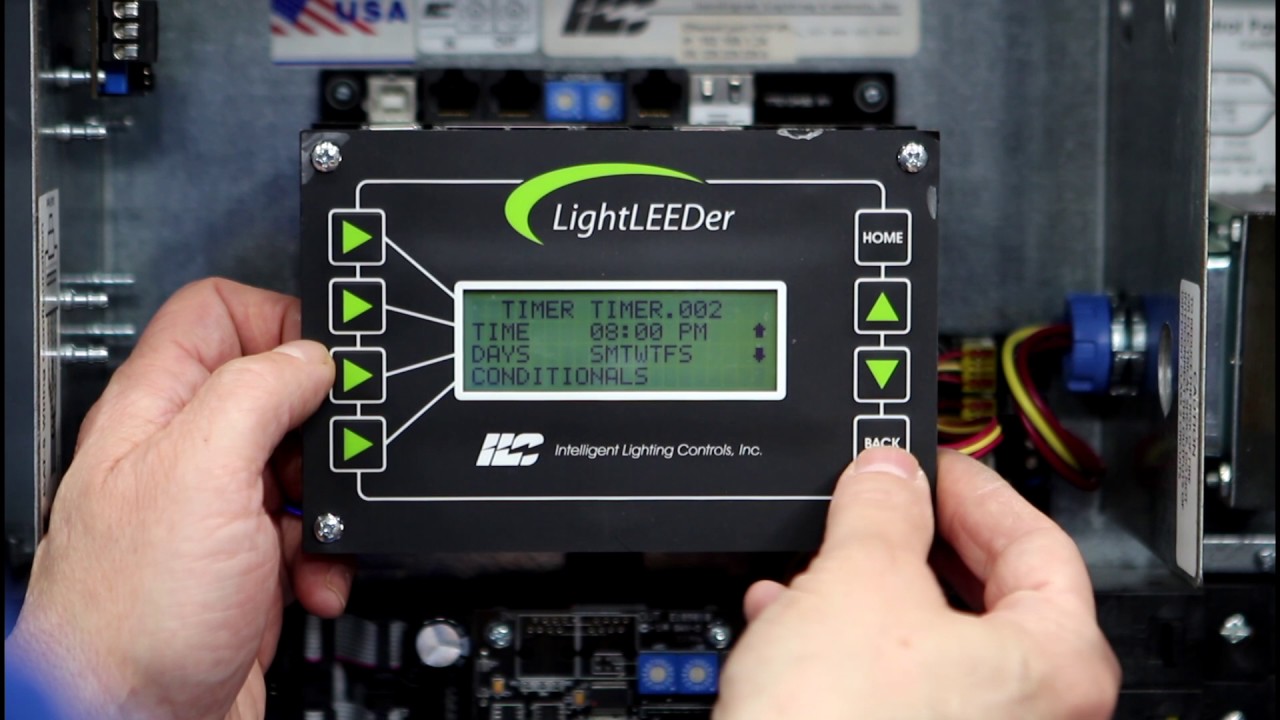 ILC LightLEEDer Training - Setting a Timer