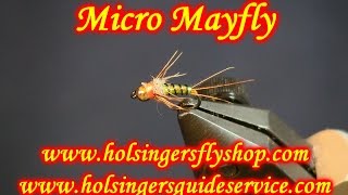 Micro Mayfly, Holsinger's Fly Shop
