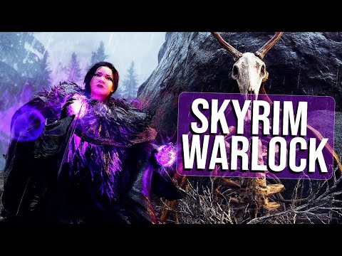 Born in the Shadows - Ultra modded Next Gen Magic Combat | WoW inspired Warlock Class in Skyrim