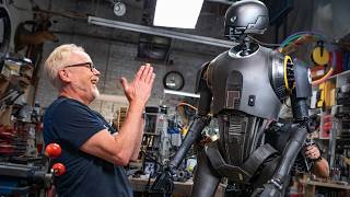Adam Savage in Awe of This Life-Size K-2SO Cosplay!