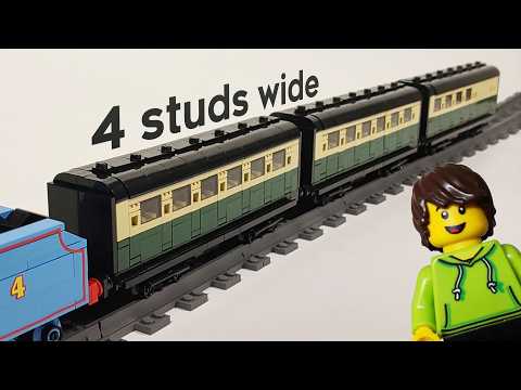 How I made LEGO mini Express Coaches (Thomas & Friends) - Larry's Lego