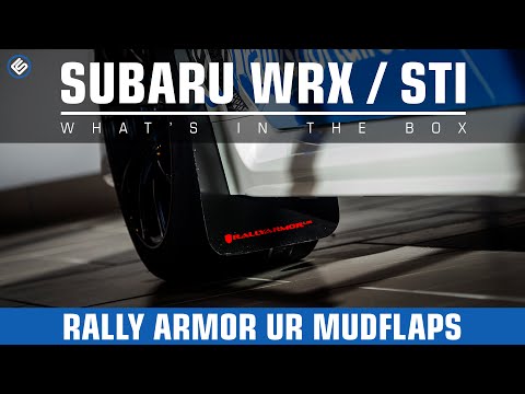 Rally Armor UR Mudflaps - 2015 Subaru WRX/STI Install/Review