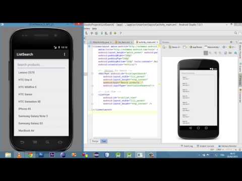 Adding Search Functionality to ListView in Android