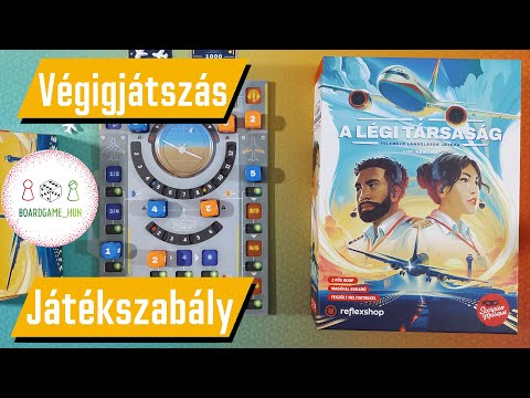 A légi társaság | Végigjátszás | Játékszabály @boardgame_hun - PumiGame