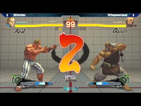 Winter Brawl 9 - USF4 - Top 32 - 801 Strider (Abel) vs SPEmpowerment (Gouken)