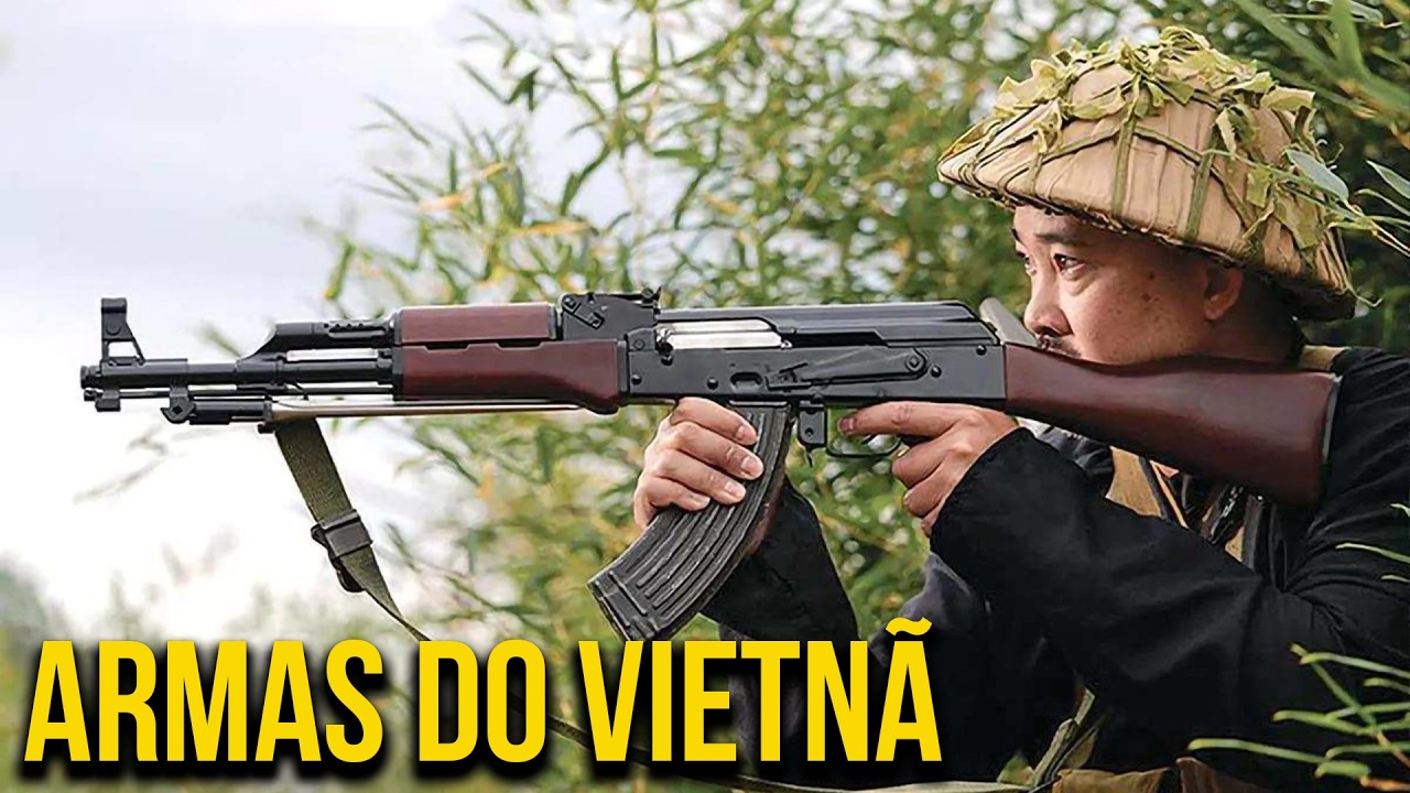 As Armas do Exército do Vietnã do Norte e dos Vietcongues durante a Guerra do Vietnã