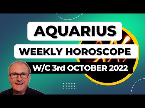 Weekly Horoscope from October 3, 2022