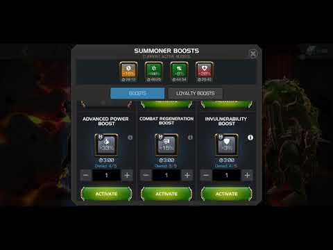 Human Torch VS Man Thing  solo mcoc alliance war fight