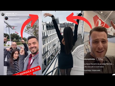 Hande and Kerem's friends joke with them at this moment🤣🤣