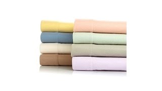 Concierge Collection Microfleece 4piece Sheet Set  Twin