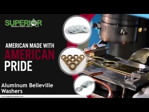 Aluminum Belleville Washers From Superior Washer & Gasket Corp.