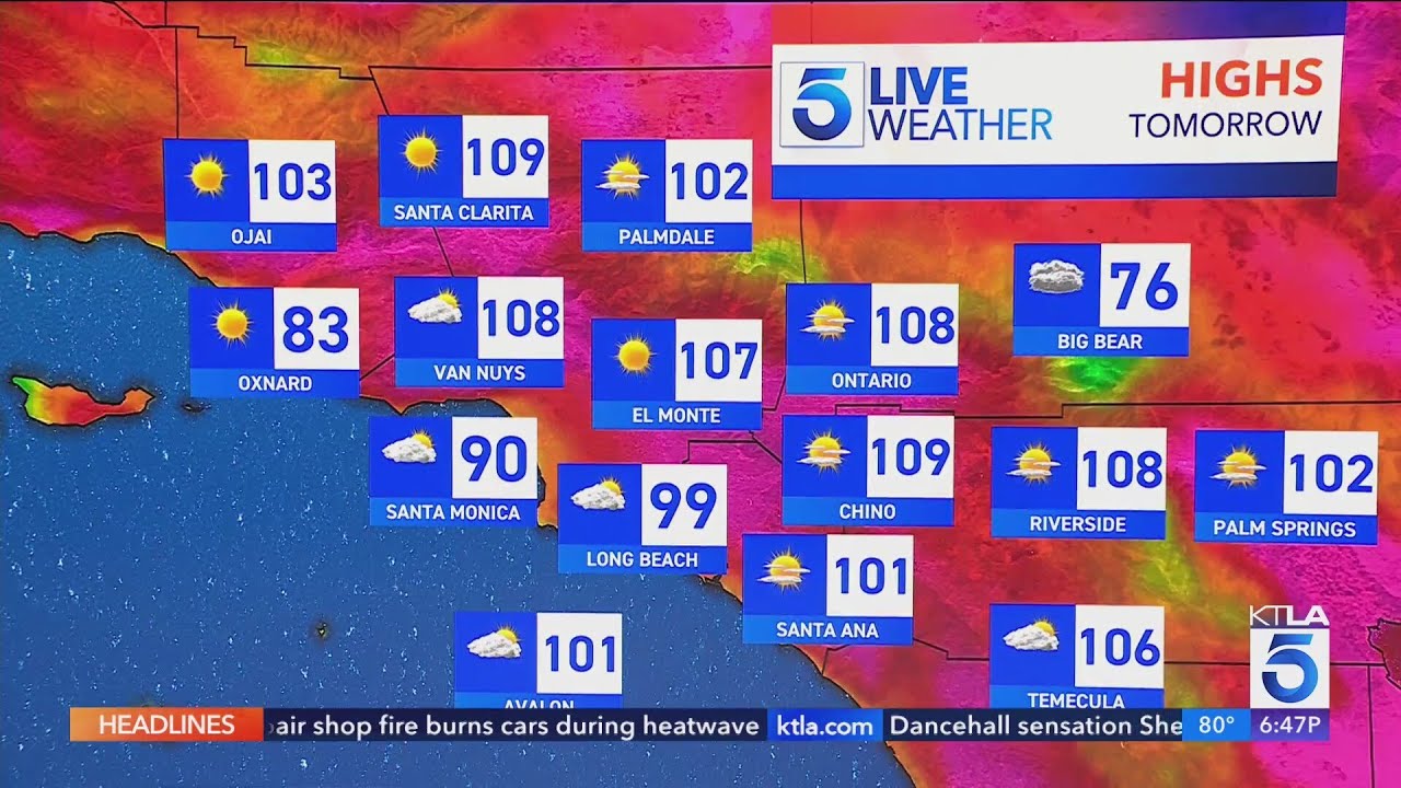 SoCal sees record high temps, excessive heat warnings and advisories