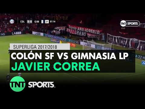 Javier Correa (1-0) Colón SF vs Gimnasia LP | Fecha 16 - Superliga Argentina 2017/20