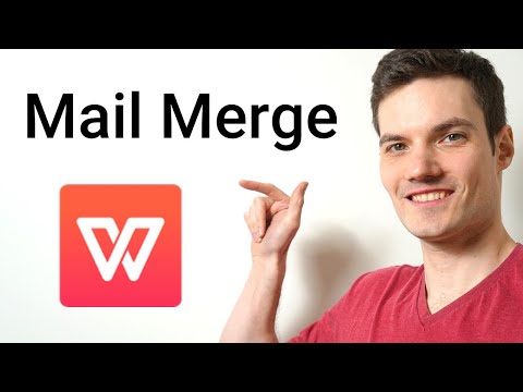 How to Mail Merge in WPS Office Video