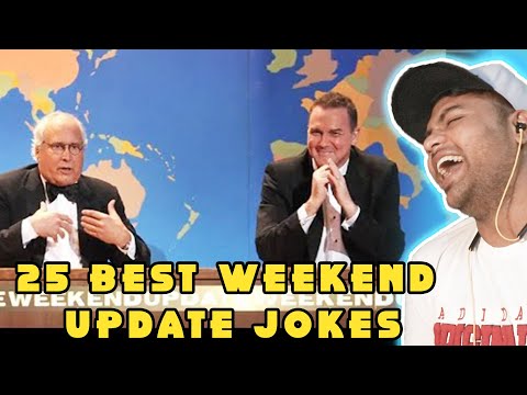 Norm Macdonald 25 Best Weekend Update Jokes of All Time | REACTION