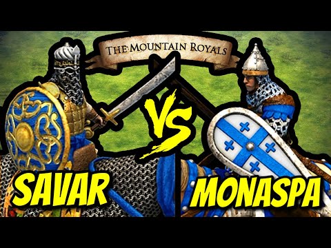 156 SAVARS vs 200 ELITE MONASPAS (Total Resources) | AoE II: DE
