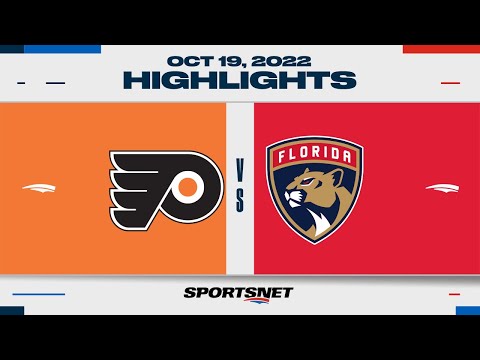 NHL Highlights | Flyers vs. Panthers - October 19, 2022