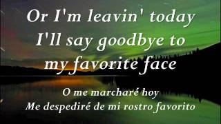 Leavin&#39; by Plain White T&#39;s (English / Spanish) Lyrics