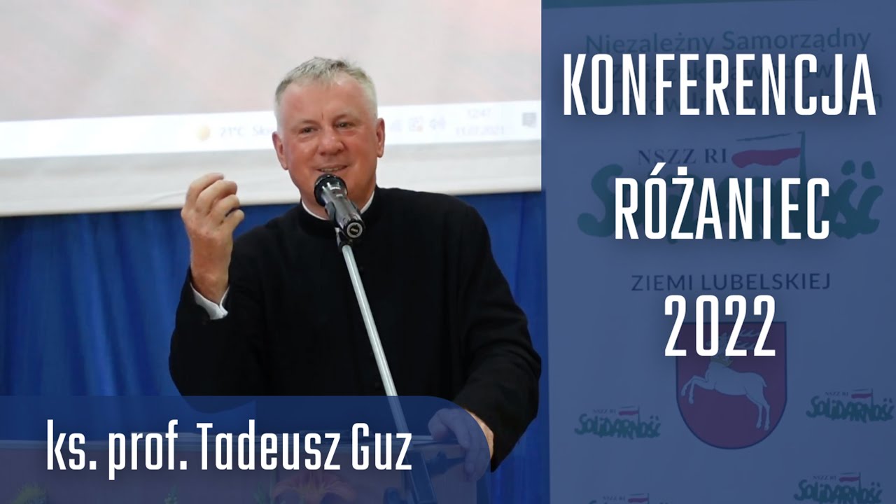 Różaniec – Witosowe Dni Pola – ks. prof. Tadeusz Guz — Konferencja – Polski rolnik jako racja stanu