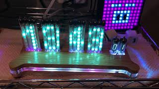 Nixie era tube clock
